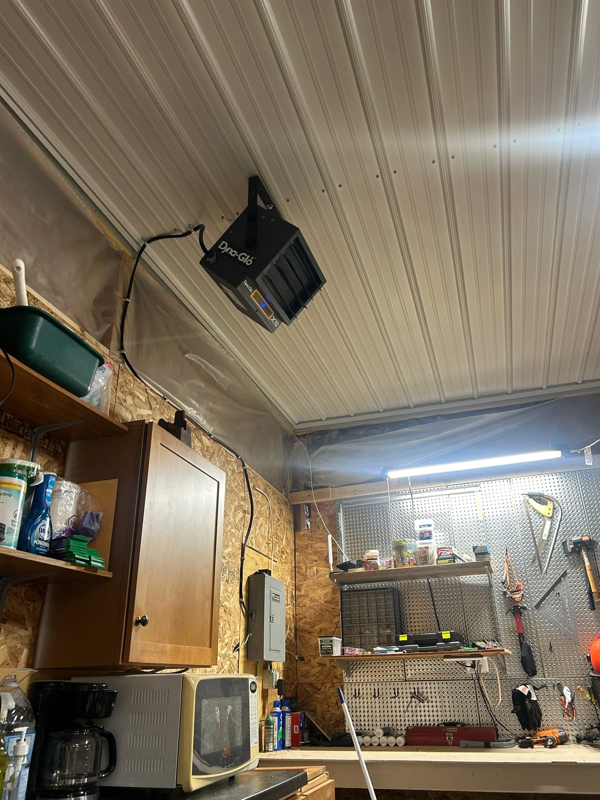 Garage Heater Installation and Wiring