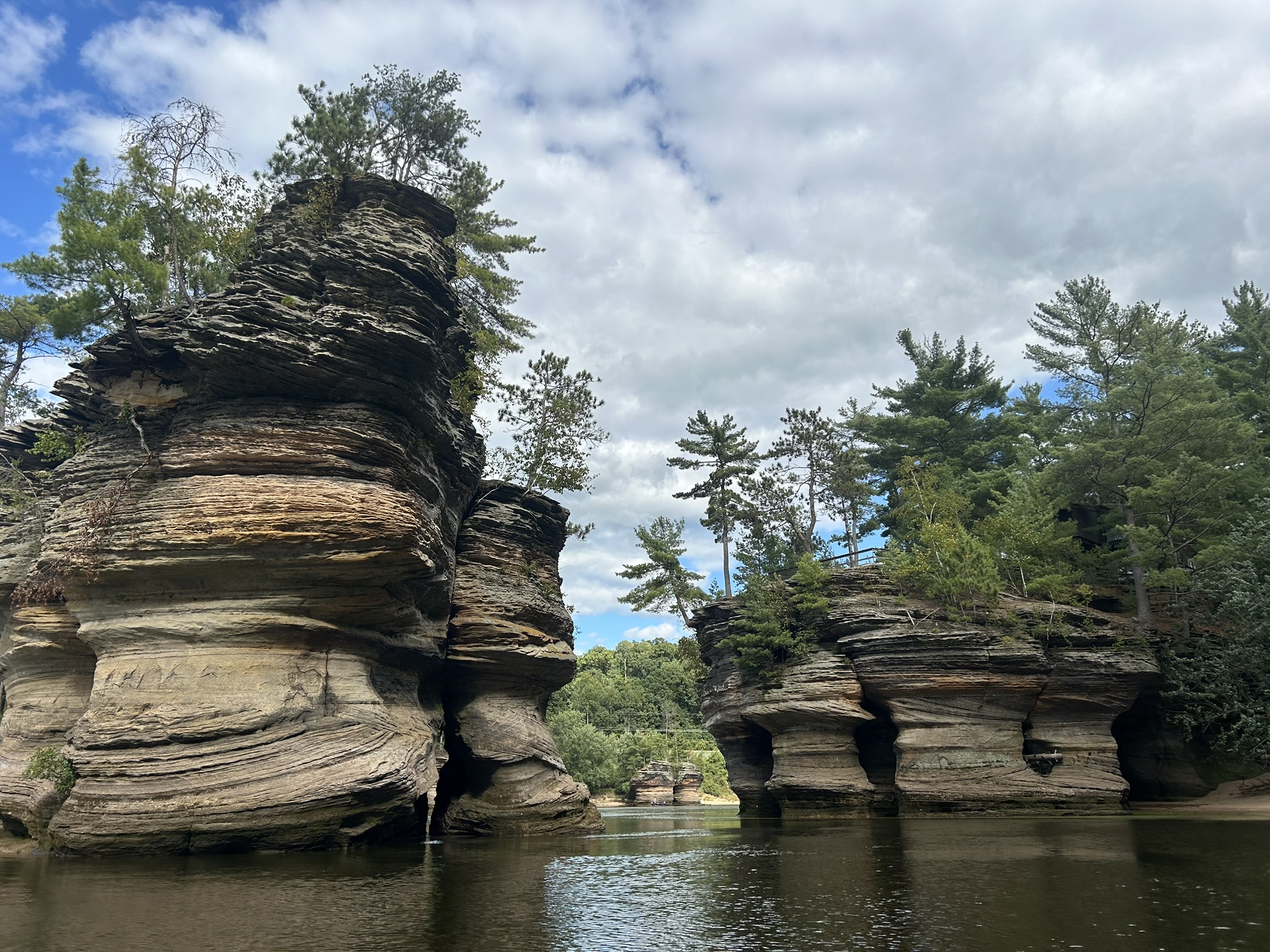Kayaking the Upper and Lower Wisconsin Dells of the Wisconsin River