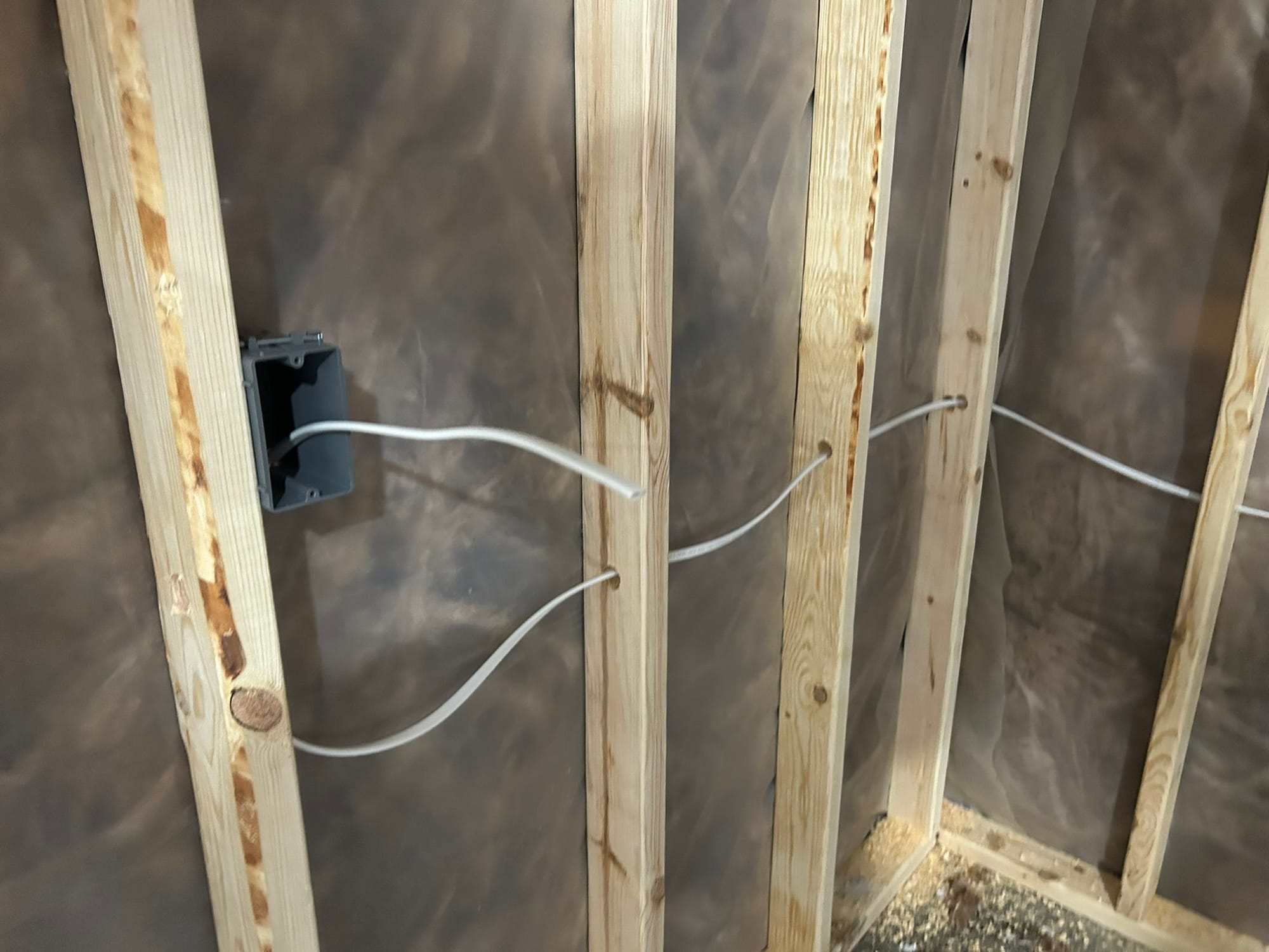 Running wire